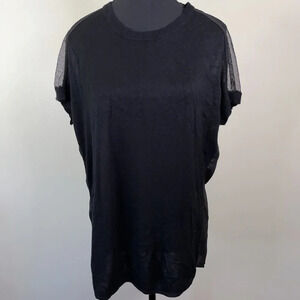 🌟✨2 for $30 ✨🌟 John + Jenn Mesh Shoulder Short Sleeve T-shirt